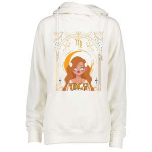 Virgo Queen Virgo Birthday Zodiac Astrological Signs Meaningful Gift Womens Funnel Neck Pullover Hood