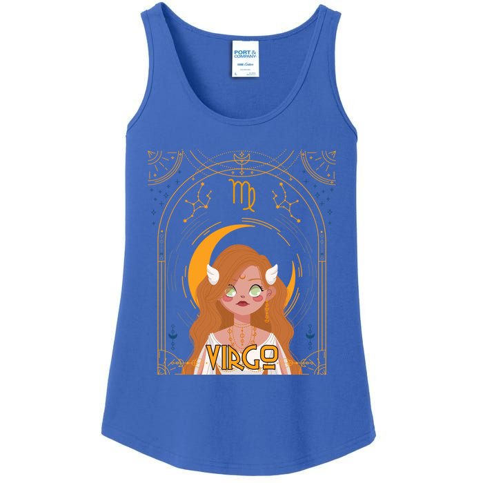 Virgo Queen Virgo Birthday Zodiac Astrological Signs Meaningful Gift Ladies Essential Tank