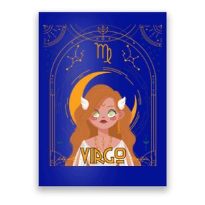 Virgo Queen Virgo Birthday Zodiac Astrological Signs Meaningful Gift Poster