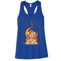 Virgo Queen Virgo Birthday Zodiac Astrological Signs Meaningful Gift Women's Racerback Tank