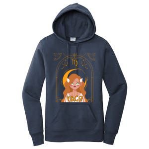 Virgo Queen Virgo Birthday Zodiac Astrological Signs Meaningful Gift Women's Pullover Hoodie