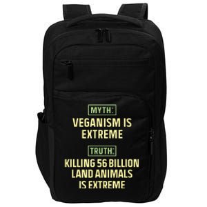 Vegan Quote Impact Tech Backpack