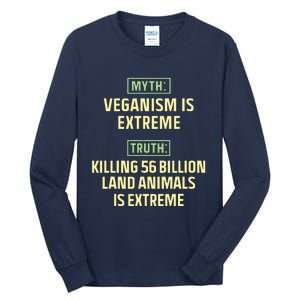 Vegan Quote Tall Long Sleeve T-Shirt