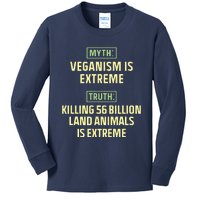 Vegan Quote Kids Long Sleeve Shirt