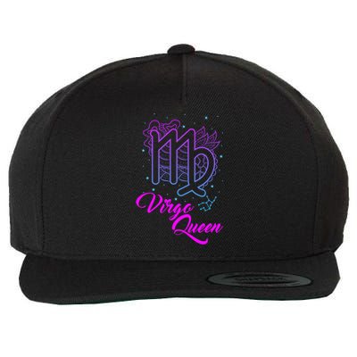 Virgo Queen Virgo Zodiac Symbol Astrology Maiden Sign Meaningful Gift Wool Snapback Cap