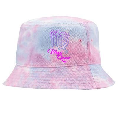 Virgo Queen Virgo Zodiac Symbol Astrology Maiden Sign Meaningful Gift Tie-Dyed Bucket Hat