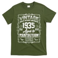 Vintage Quality Without Compromise Aged To Perfection 1935 90th Birthday T-Shirt