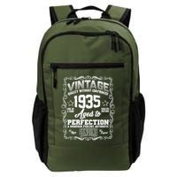 Vintage Quality Without Compromise Aged To Perfection 1935 90th Birthday Backpack