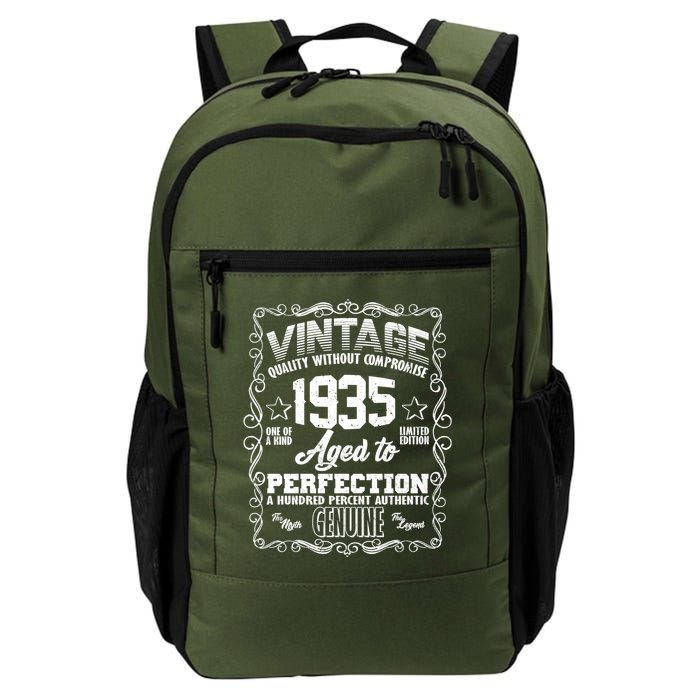 Vintage Quality Without Compromise Aged To Perfection 1935 90th Birthday Backpack