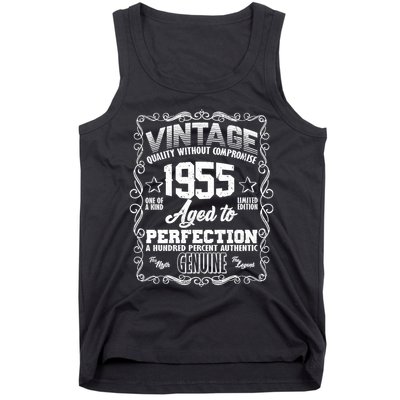 Vintage Quality Without Compromise Aged To Perfection 1955 70th Birthday Tank Top