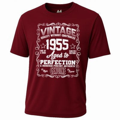 Vintage Quality Without Compromise Aged To Perfection 1955 70th Birthday Performance Shirt