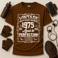 Vintage Quality Without Compromise Aged To Perfection 1975 50th Birthday Performance Shirt