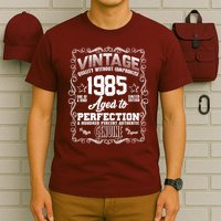 Vintage Quality Without Compromise Aged To Perfection 1985 40th Birthday T-Shirt
