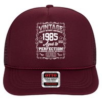 Vintage Quality Without Compromise Aged To Perfection 1985 40th Birthday Hat