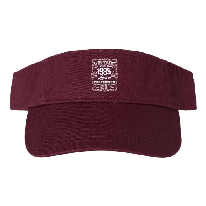 Vintage Quality Without Compromise Aged To Perfection 1985 40th Birthday Visor