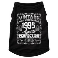 Vintage Quality Without Compromise Aged To Perfection 1995 30th Birthday Doggie Tank
