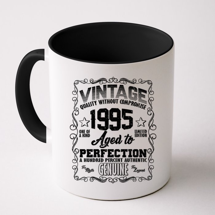 Vintage Quality Without Compromise Aged To Perfection 1995 30th Birthday Mug