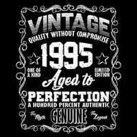 Vintage Quality Without Compromise Aged To Perfection 1995 30th Birthday 16 in Basic Backpack