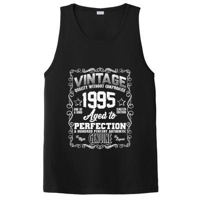 Vintage Quality Without Compromise Aged To Perfection 1995 30th Birthday PosiCharge Competitor Tank