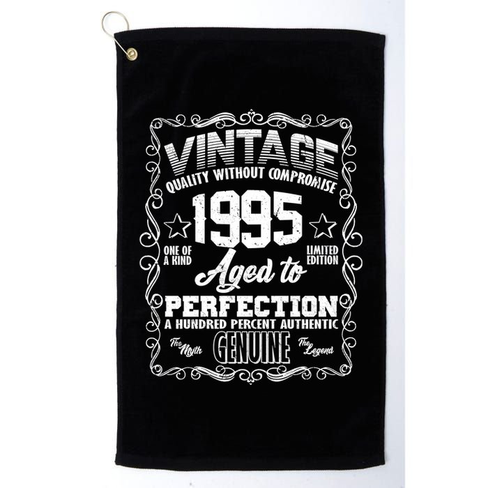 Vintage Quality Without Compromise Aged To Perfection 1995 30th Birthday Golf Towel