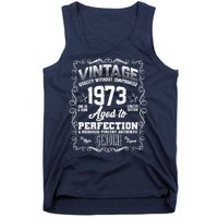 Vintage Quality Without Compromise Aged To Perfection 1973 50th Birthday Tank Top