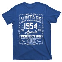 Vintage Quality Without Compromise Aged To Perfection 1954 70th Birthday T-Shirt