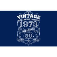 Vintage Quality Without Compromise Age Perfectly 1973 50th Birthday Bumper Sticker