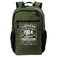 Vintage Quality Without Compromise Aged To Perfection 1984 40th Birthday Daily Commute Backpack