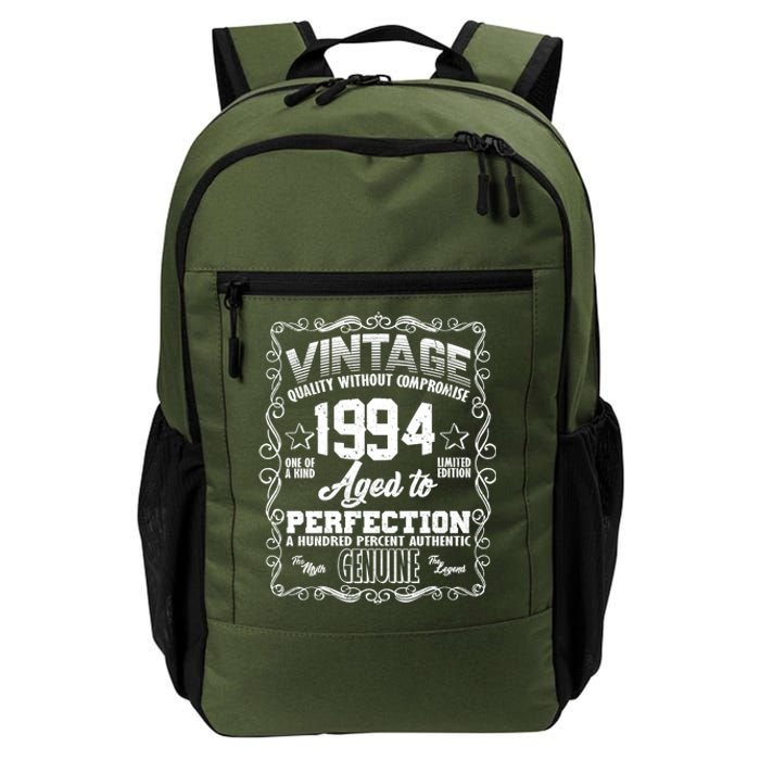 Vintage Quality Without Compromise Aged To Perfection 1994 30th Birthday Daily Commute Backpack