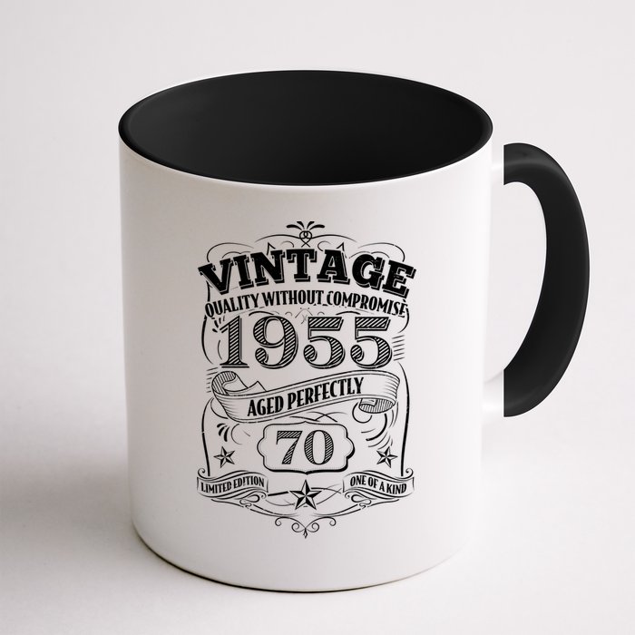 Vintage Quality Without Compromise Age Perfectly 1955 70th Birthday Mug