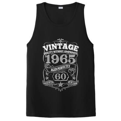 Vintage Quality Without Compromise Age Perfectly 1965 60th Birthday PosiCharge Competitor Tank