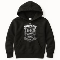 Vintage Quality Without Compromise Age Perfectly 1965 60th Birthday Kids Hoodie