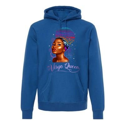 Virgo Queen Zodiac Gift August September Diva Birthday Gift Premium Hoodie