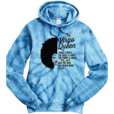 Virgo Queen Zodiac Personality Qualities Black Gift Tie Dye Hoodie