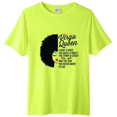 Virgo Queen Zodiac Personality Qualities Black Gift Tall Fusion ChromaSoft Performance T-Shirt