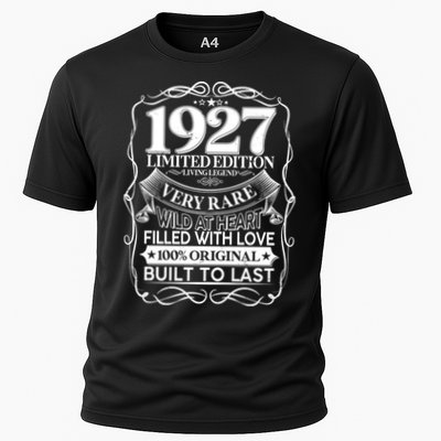 Vintage Retro 1927 Birthday Limited Edition Living Legend Built To Last Performance Shirt