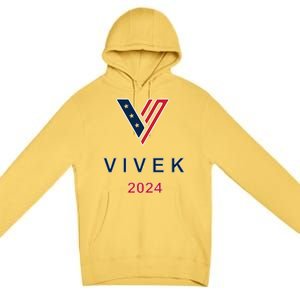 Vivek Ramaswamy 2024 Presidential Campaign Premium Pullover Hoodie