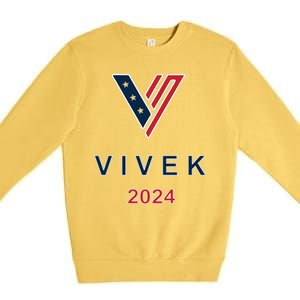 Vivek Ramaswamy 2024 Presidential Campaign Premium Crewneck Sweatshirt