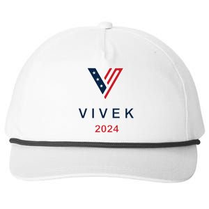 Vivek Ramaswamy 2024 Presidential Campaign Snapback Five-Panel Rope Hat