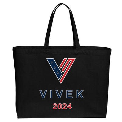 Vivek Ramaswamy 2024 Presidential Campaign Cotton Canvas Jumbo Tote