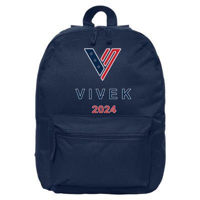 Vivek Ramaswamy 2024 Presidential Campaign 16 in Basic Backpack