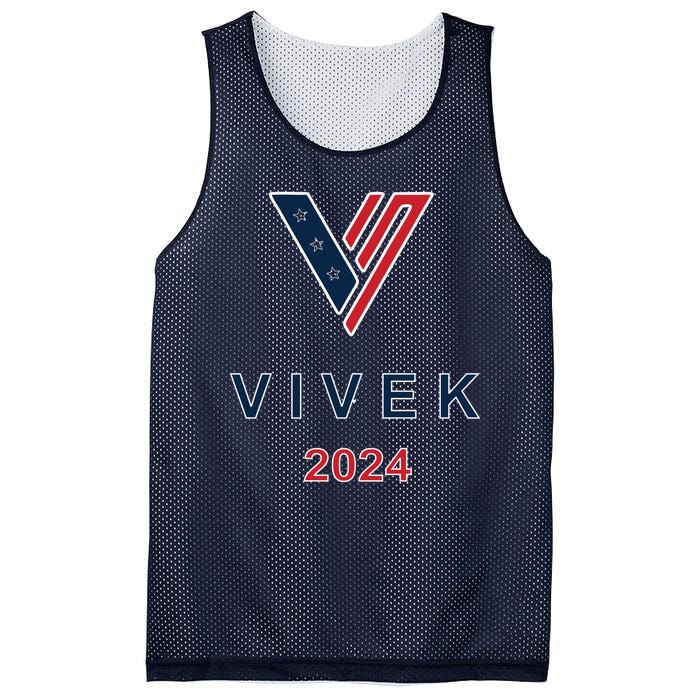 Vivek Ramaswamy 2024 Presidential Campaign Mesh Reversible Basketball Jersey Tank