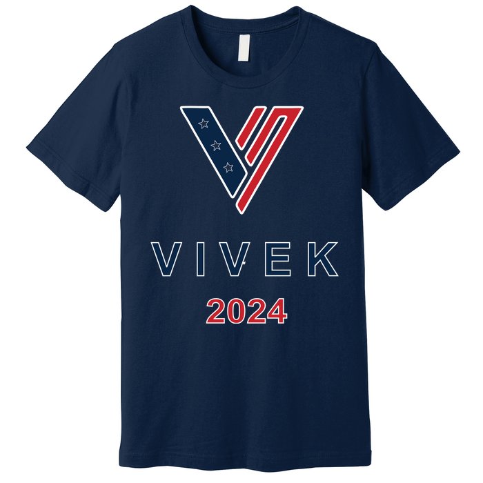 Vivek Ramaswamy 2024 Presidential Campaign Premium T-Shirt