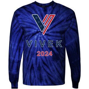 Vivek Ramaswamy 2024 Presidential Campaign Tie-Dye Long Sleeve Shirt