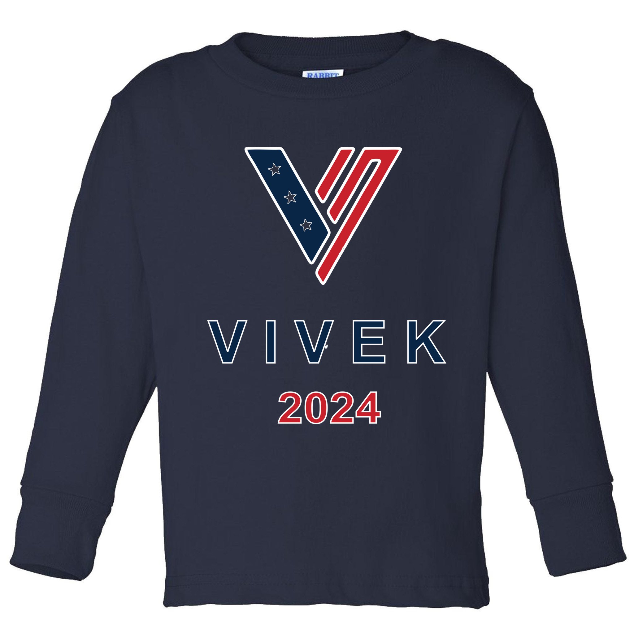 Vivek Ramaswamy 2024 Presidential Campaign Toddler Long Sleeve Shirt