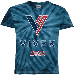 Vivek Ramaswamy 2024 Presidential Campaign Kids Tie-Dye T-Shirt