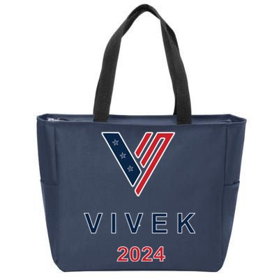 Vivek Ramaswamy 2024 Presidential Campaign Zip Tote Bag