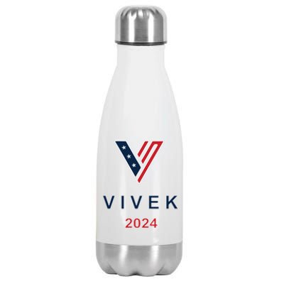 Vivek Ramaswamy 2024 Presidential Campaign Stainless Steel Insulated Water Bottle