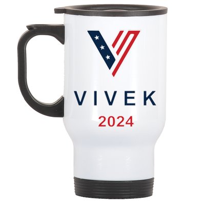 Vivek Ramaswamy 2024 Presidential Campaign Stainless Steel Travel Mug