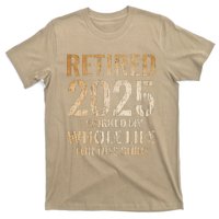 Vintage Retired 2025 Retirementhumor T-Shirt